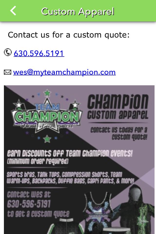 Team Champion