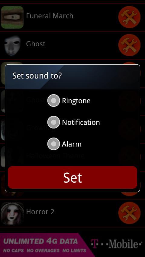 Scary Sounds and Ringtones