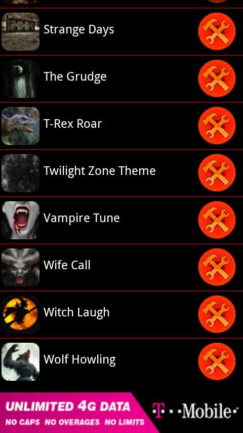 Scary Sounds and Ringtones