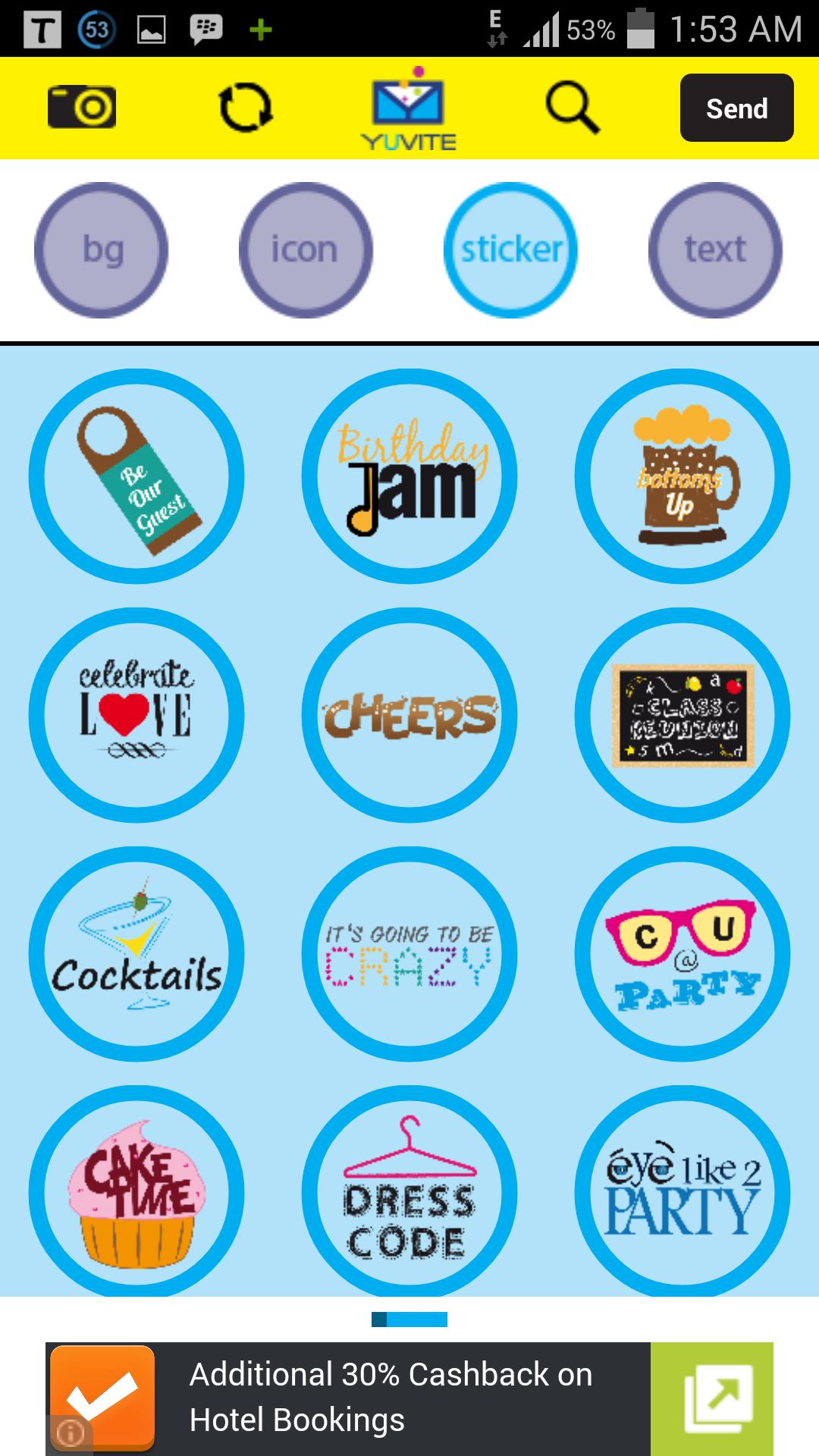 Yuvite Invitation Creator