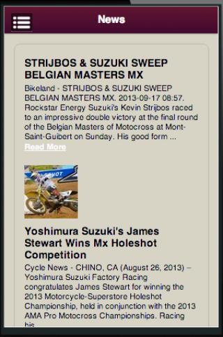 Suzuki Motocross Owners