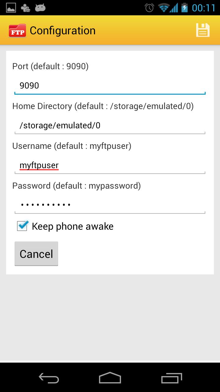 My FTP Server