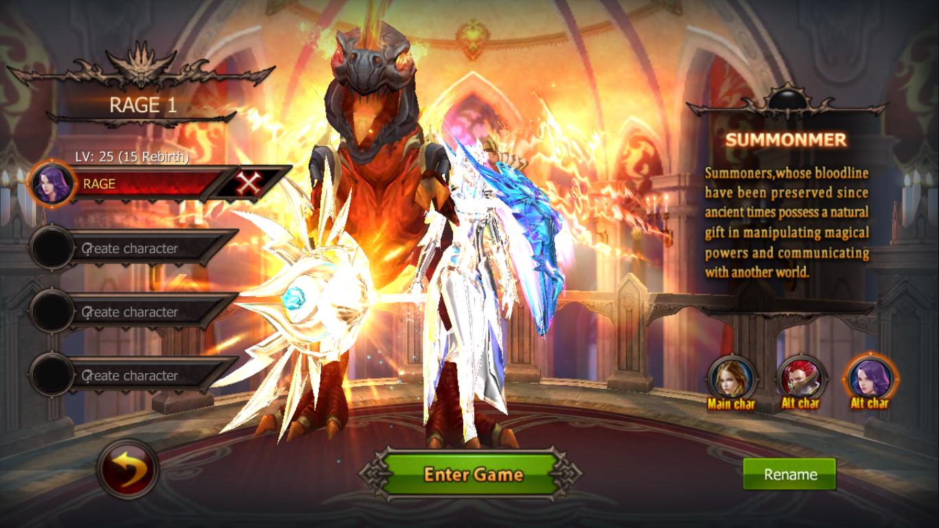 RAGE MU: English