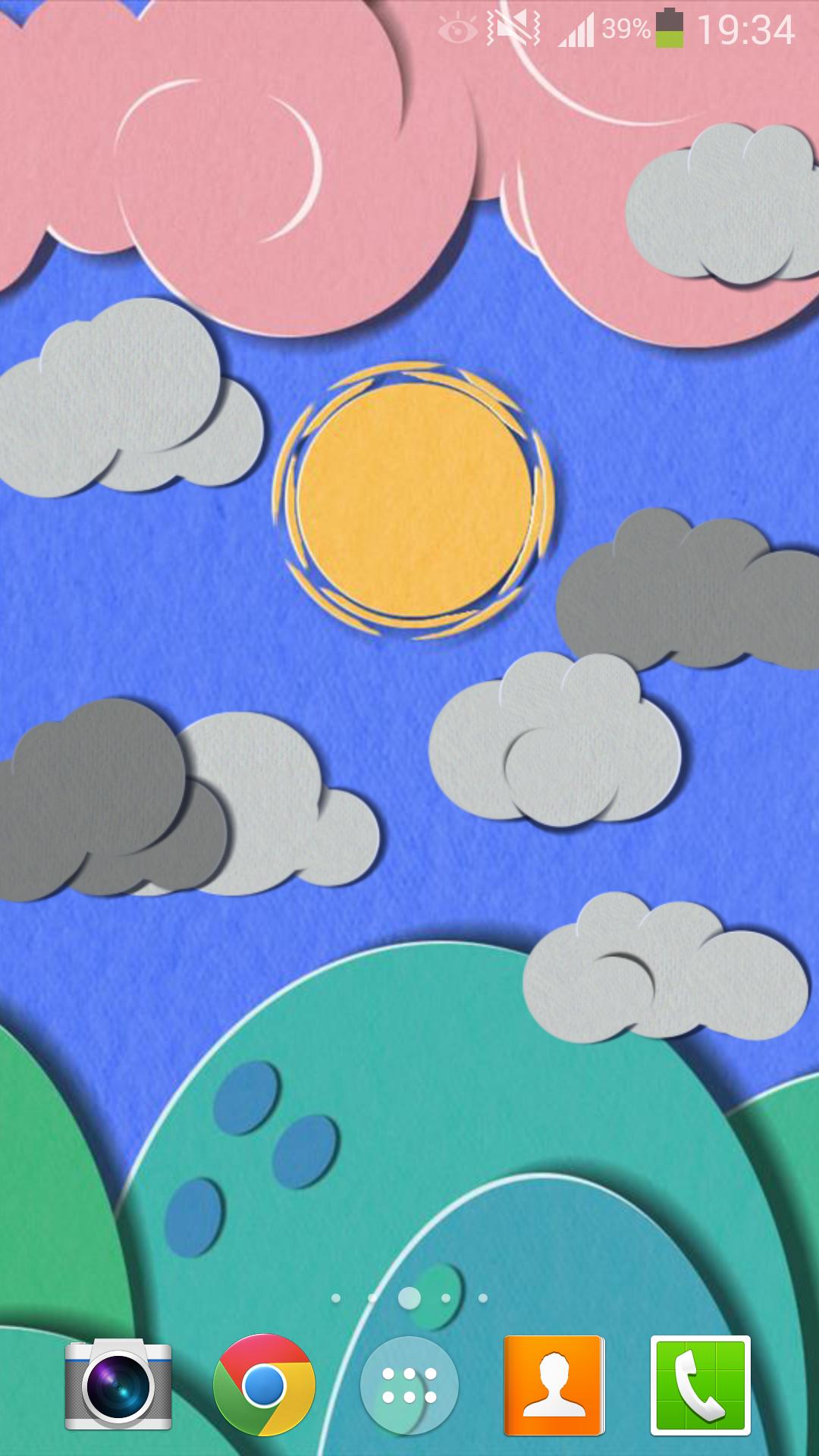 Paper Sky Live Wallpaper
