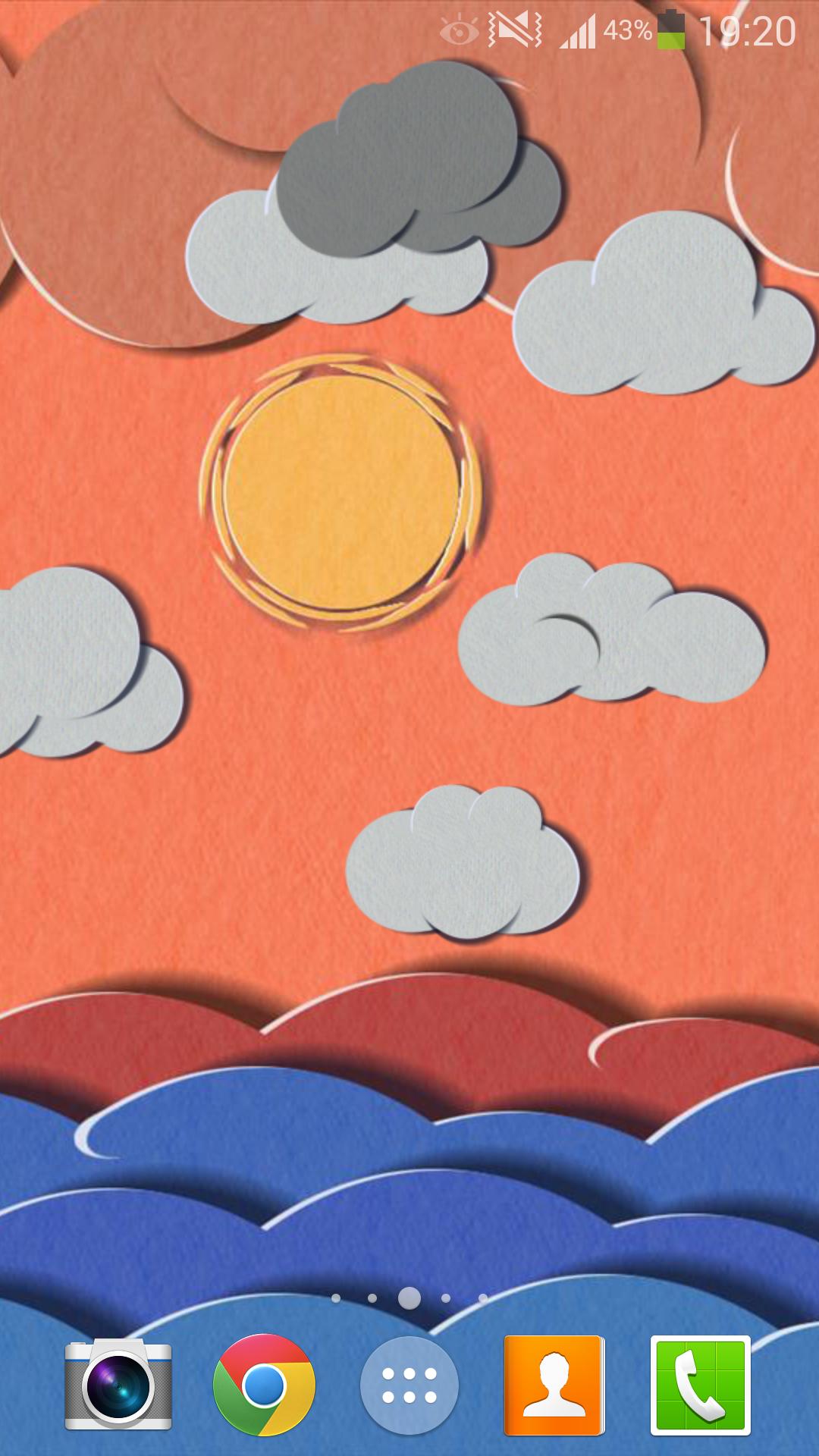 Paper Sky Live Wallpaper