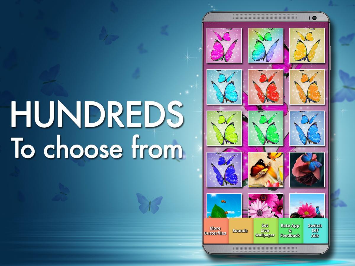 Pink Butterfly Live Wallpaper