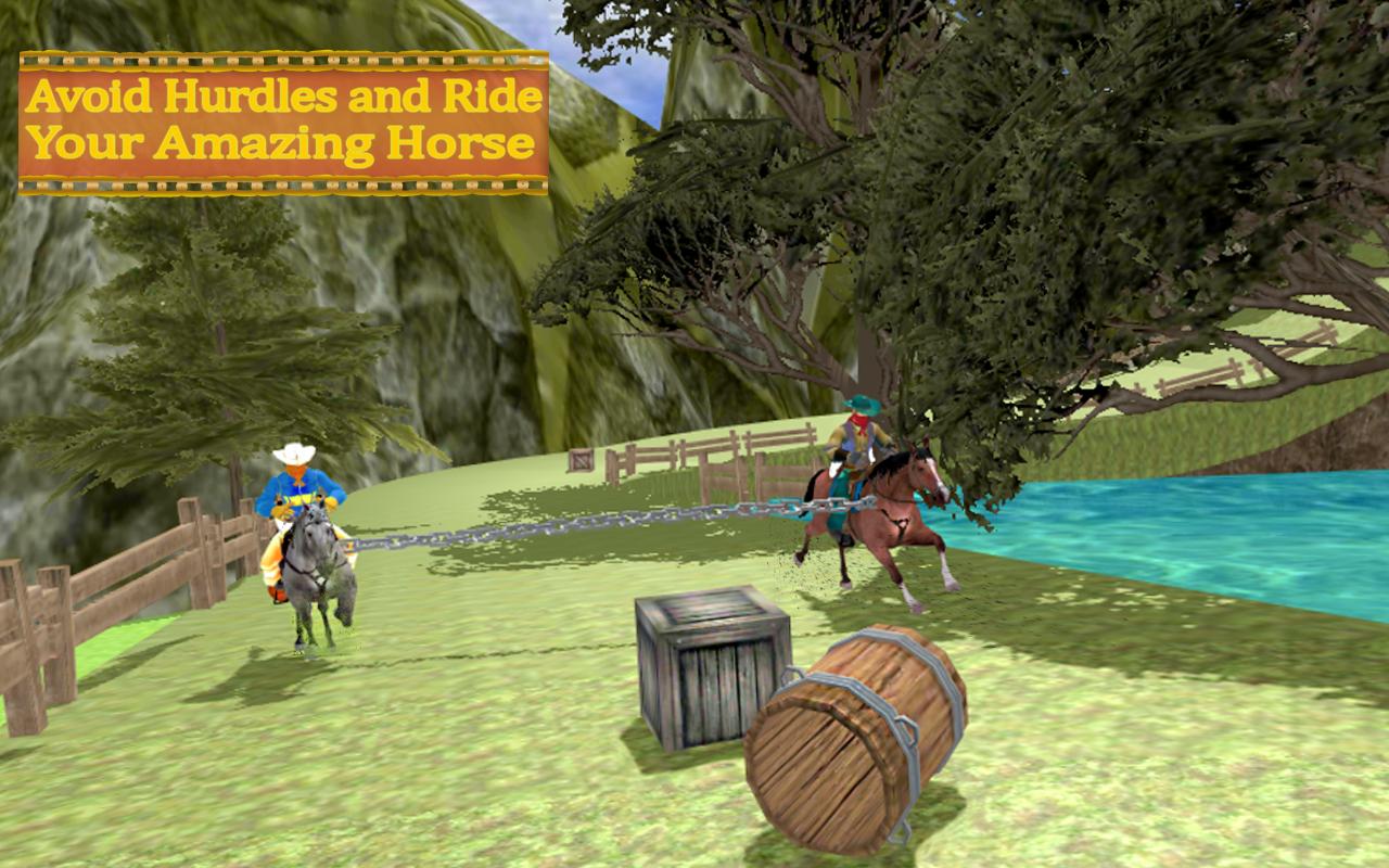 Chained Horse Racing