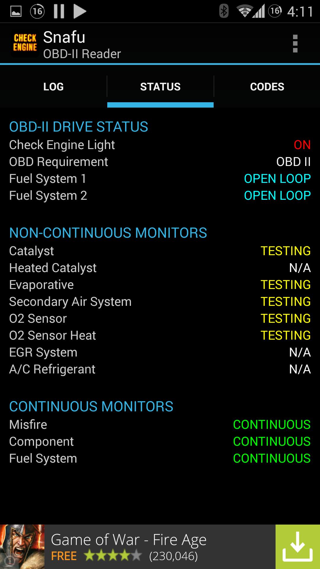 Snafu OBD-II