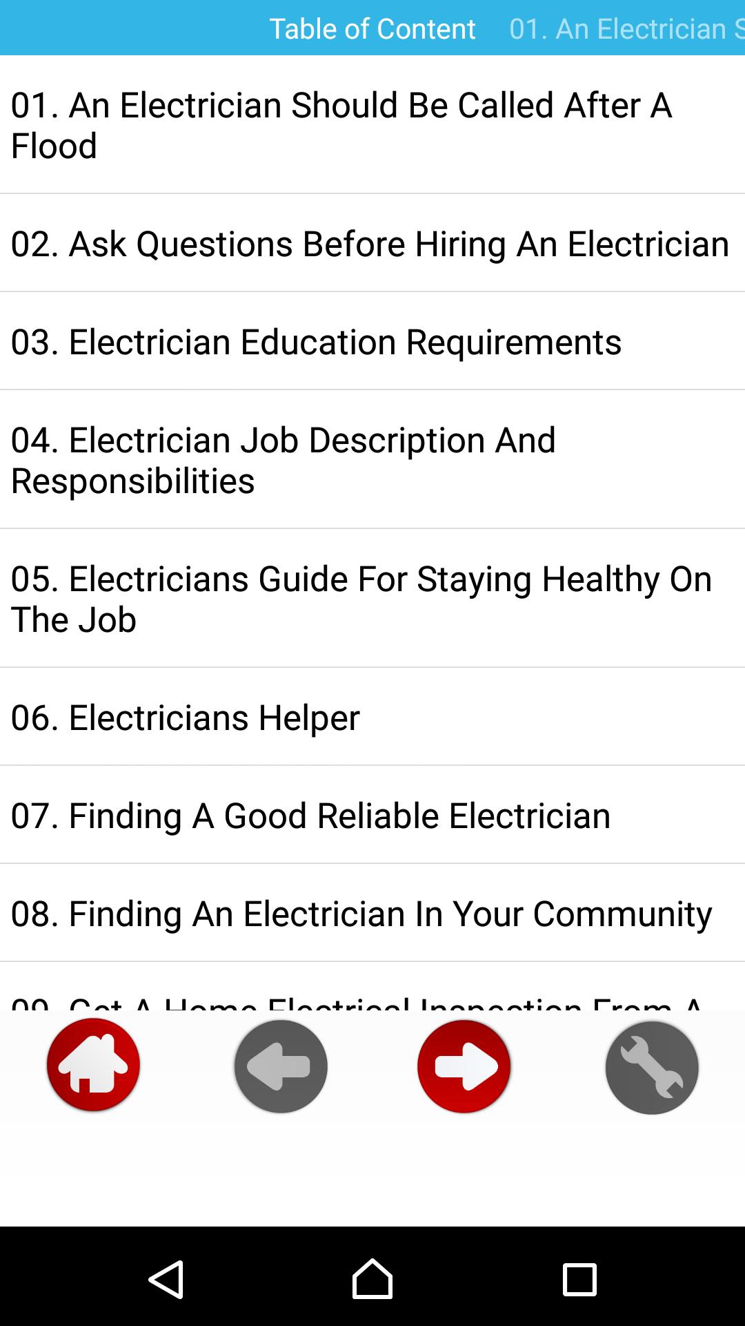 Electrician - Know Their Job