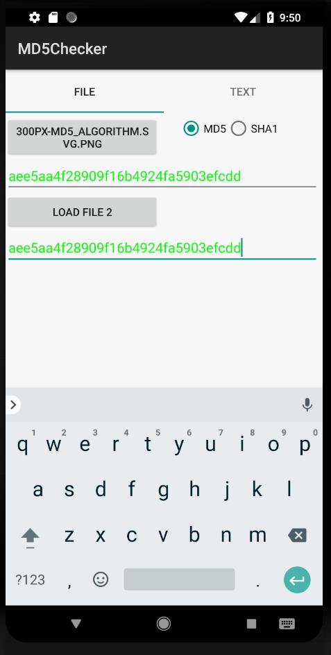 MD5 Checker