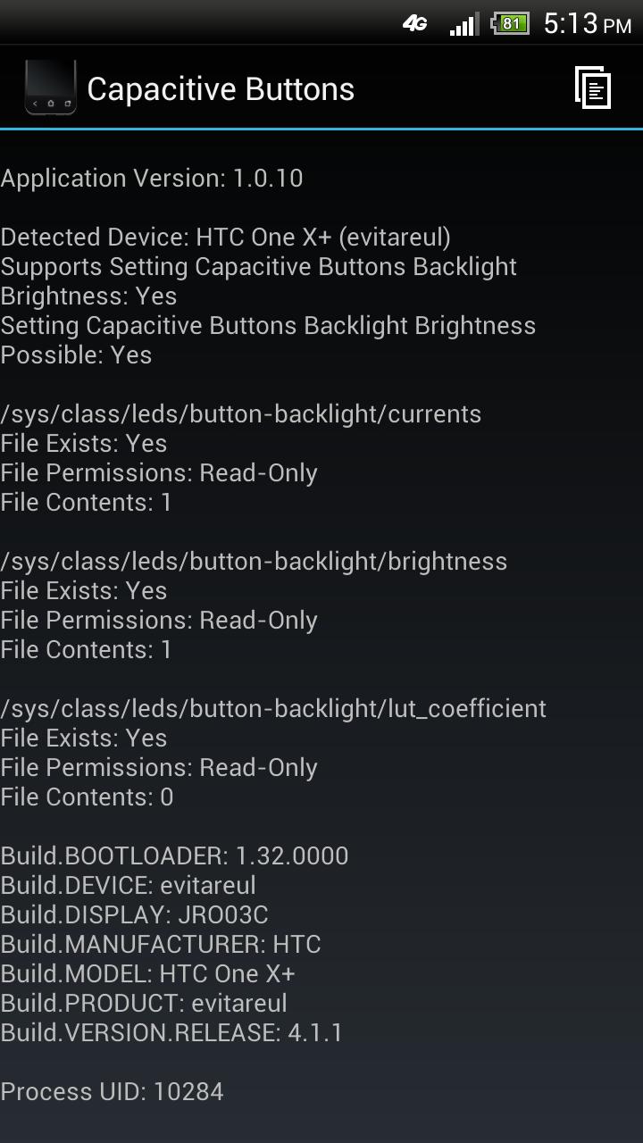 Capacitive Buttons