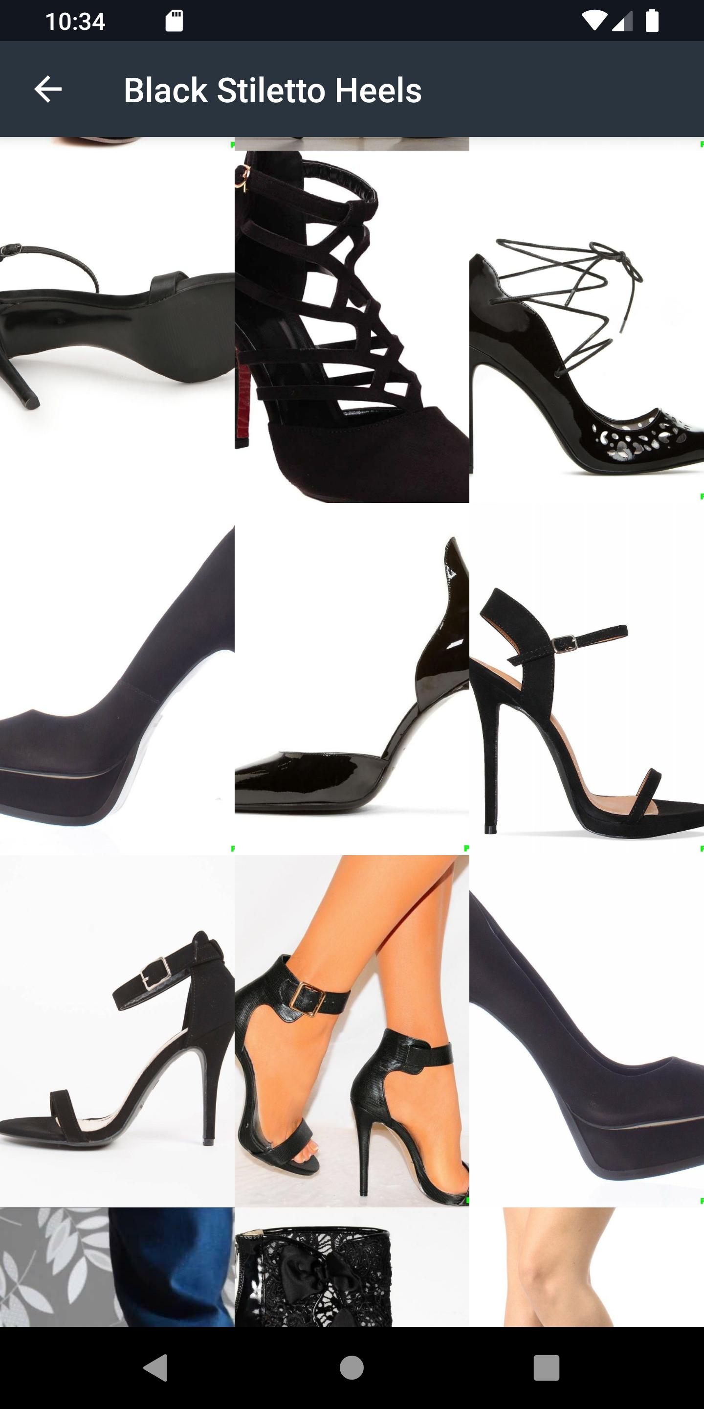 Black Stiletto Heels