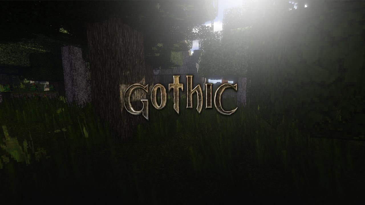 Pacote de recursos góticos minecraft