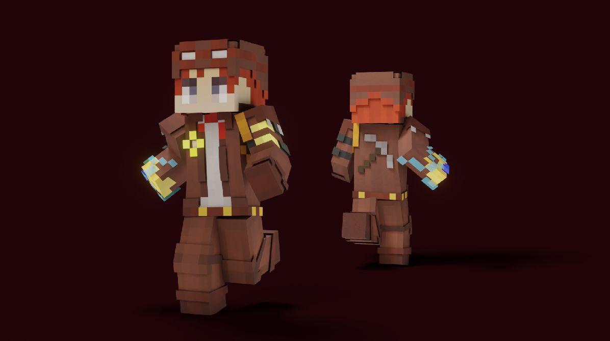 My World Center Explorer - кожа Candick Skin