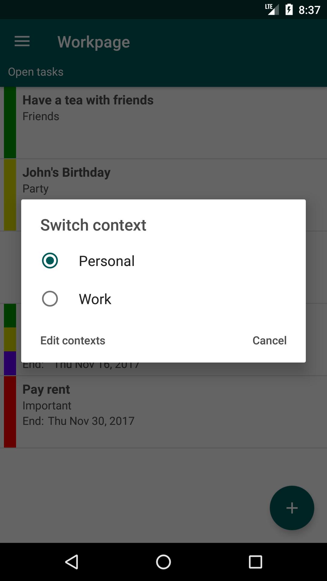Workpage