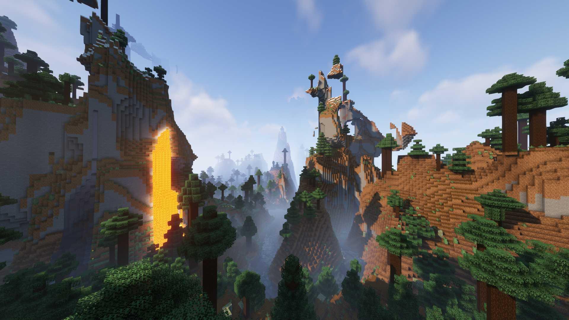 Minecraft Shaders Light and Shadow |