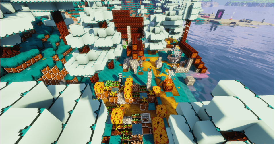 Pack de matériaux Minecraft Super Mario