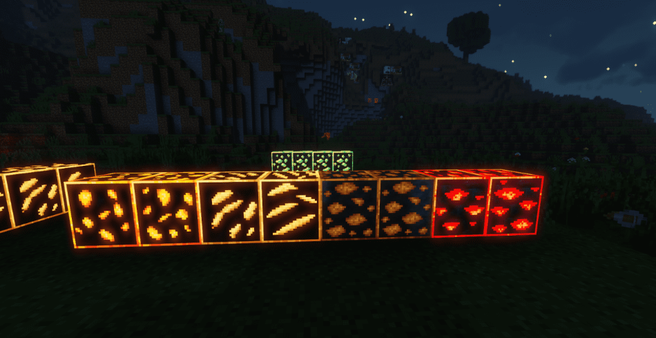 Minecraft أبرز حزمة الموارد