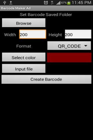 Barcode Maker Ad