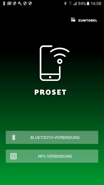 Zumtobel PROset App