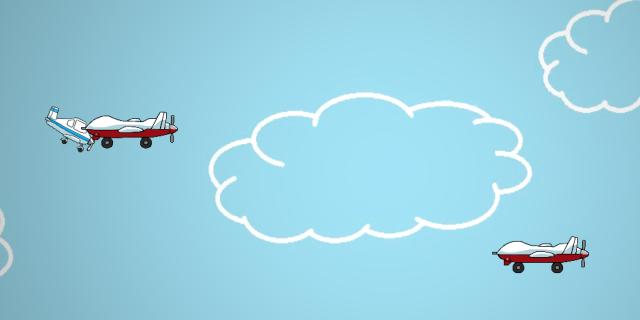 Crowded Airspace