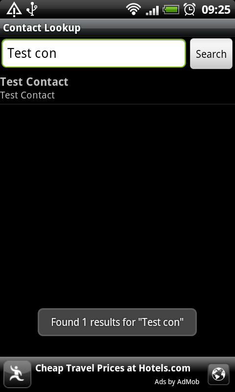 Contact Lookup