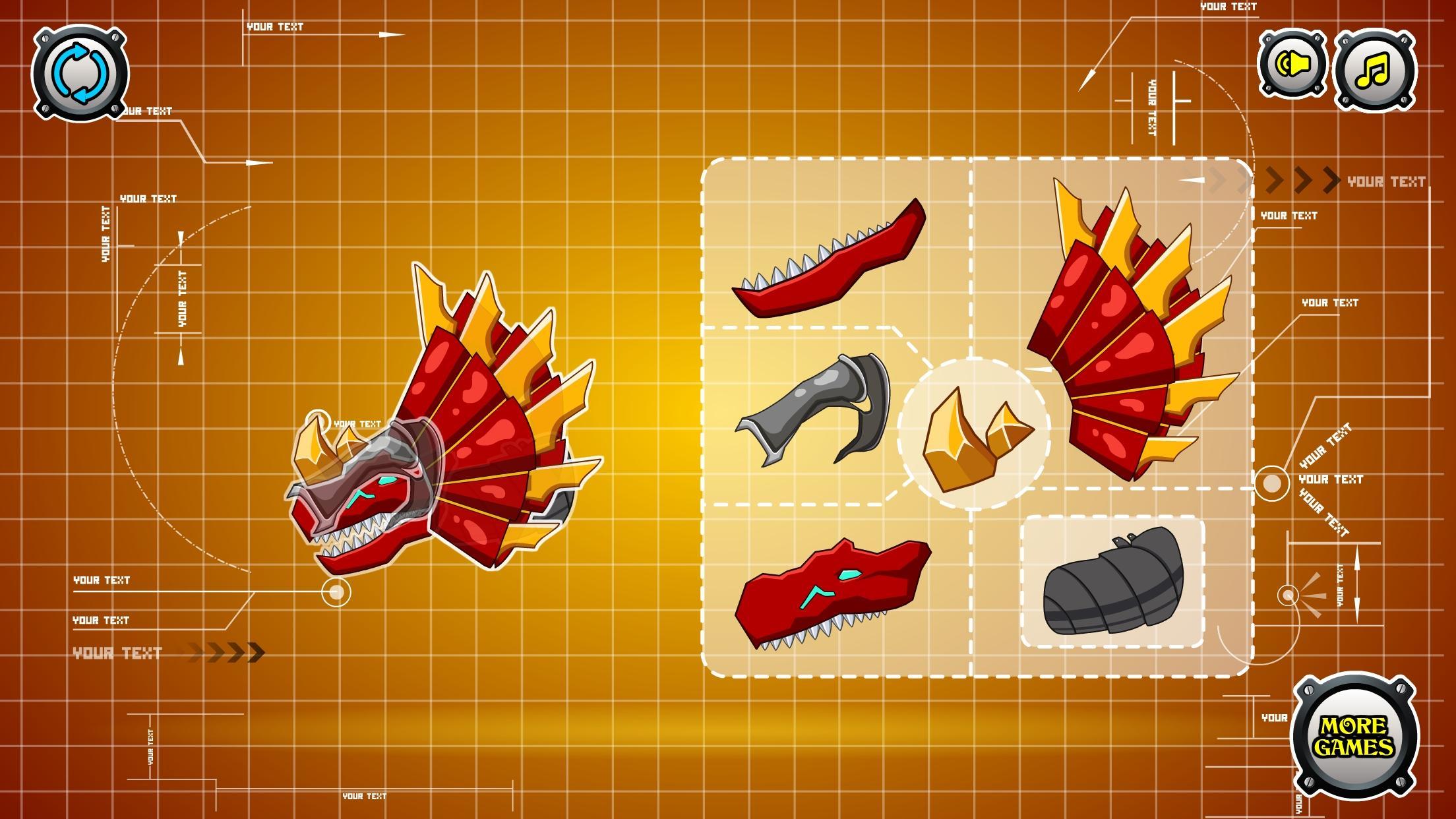 Steel Dino Toy : Triceratops