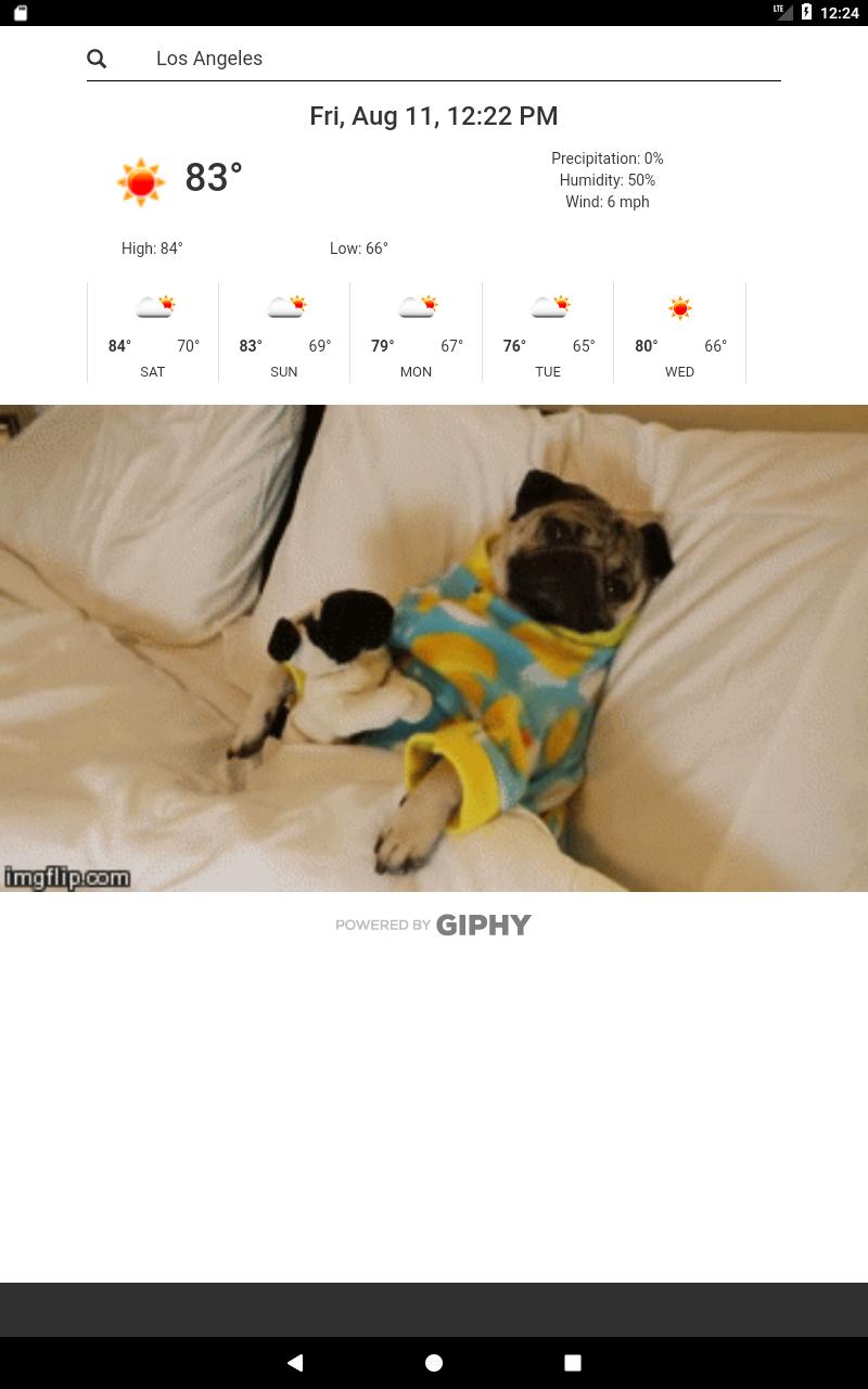 Pug Weather