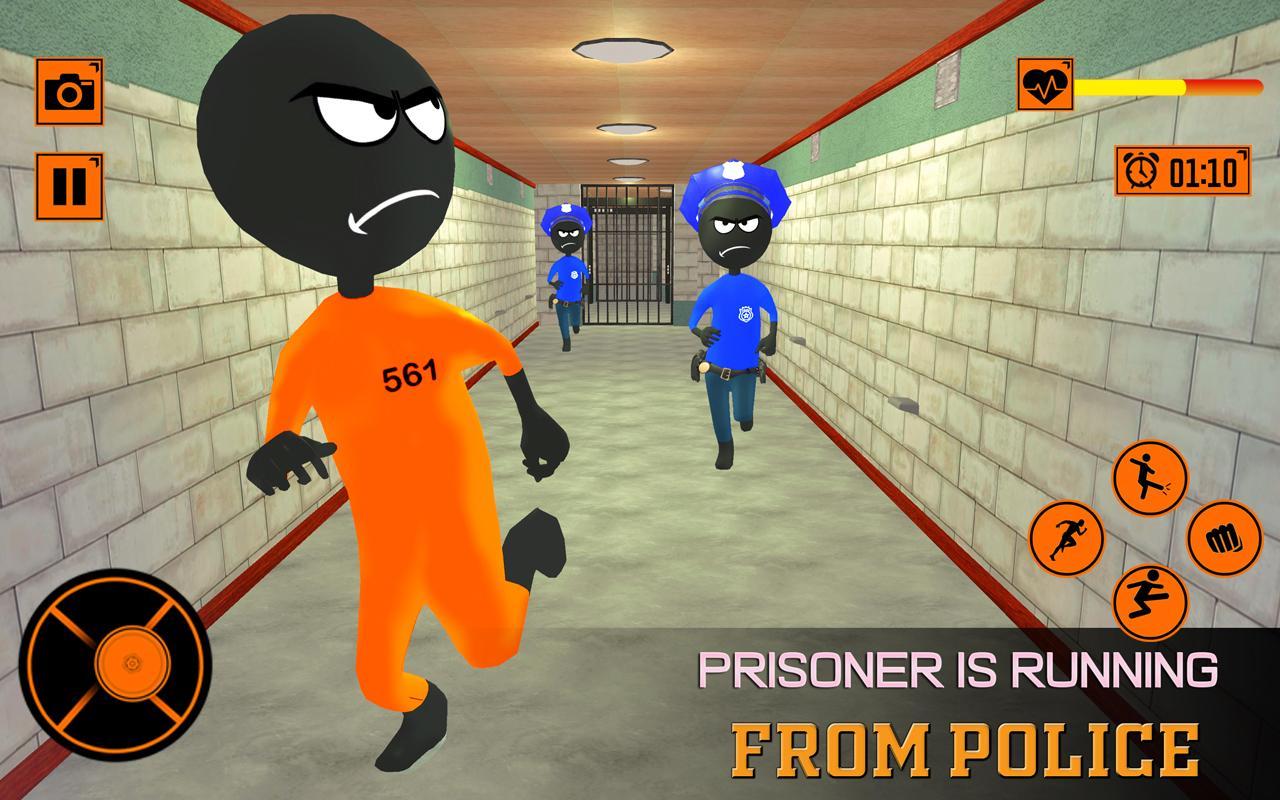 Stickman Grand Prison Escape-Jail Break