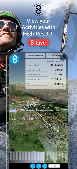 SportsTrackLive 3D Outdoor Map