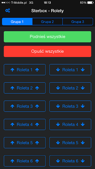 STERBOX Rolety