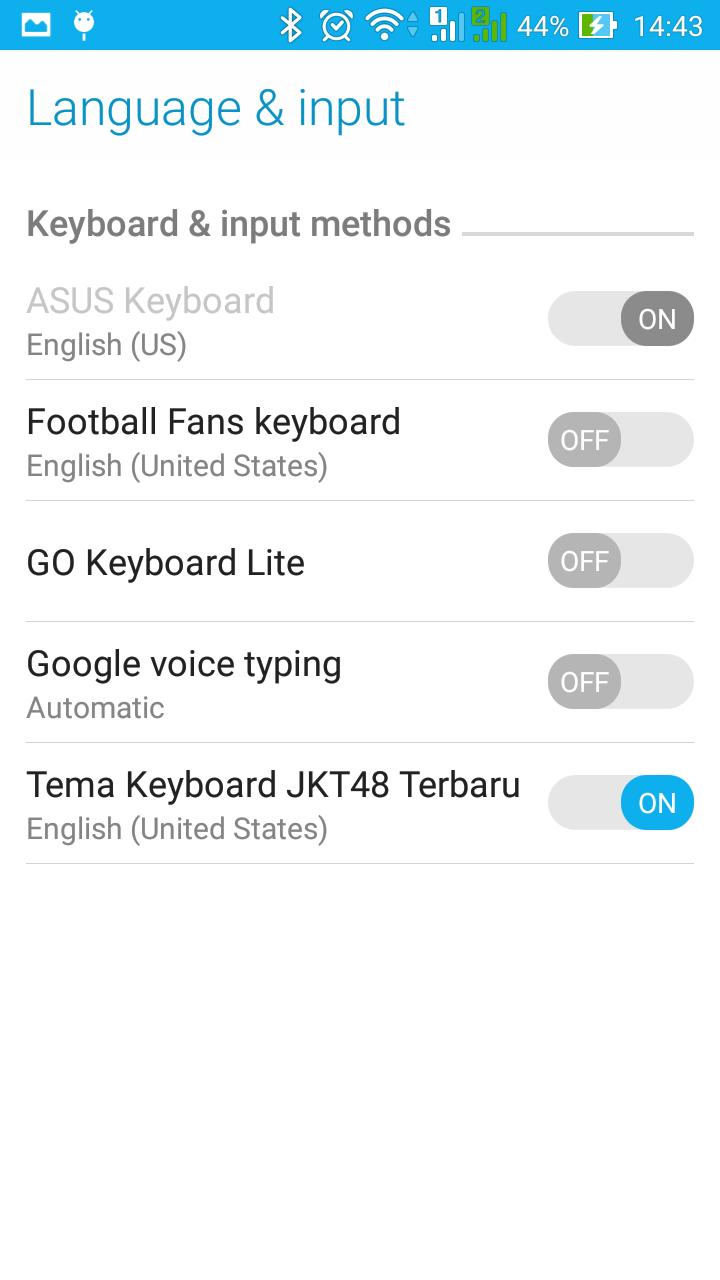 Tema Keyboard JKT48 Terbaru