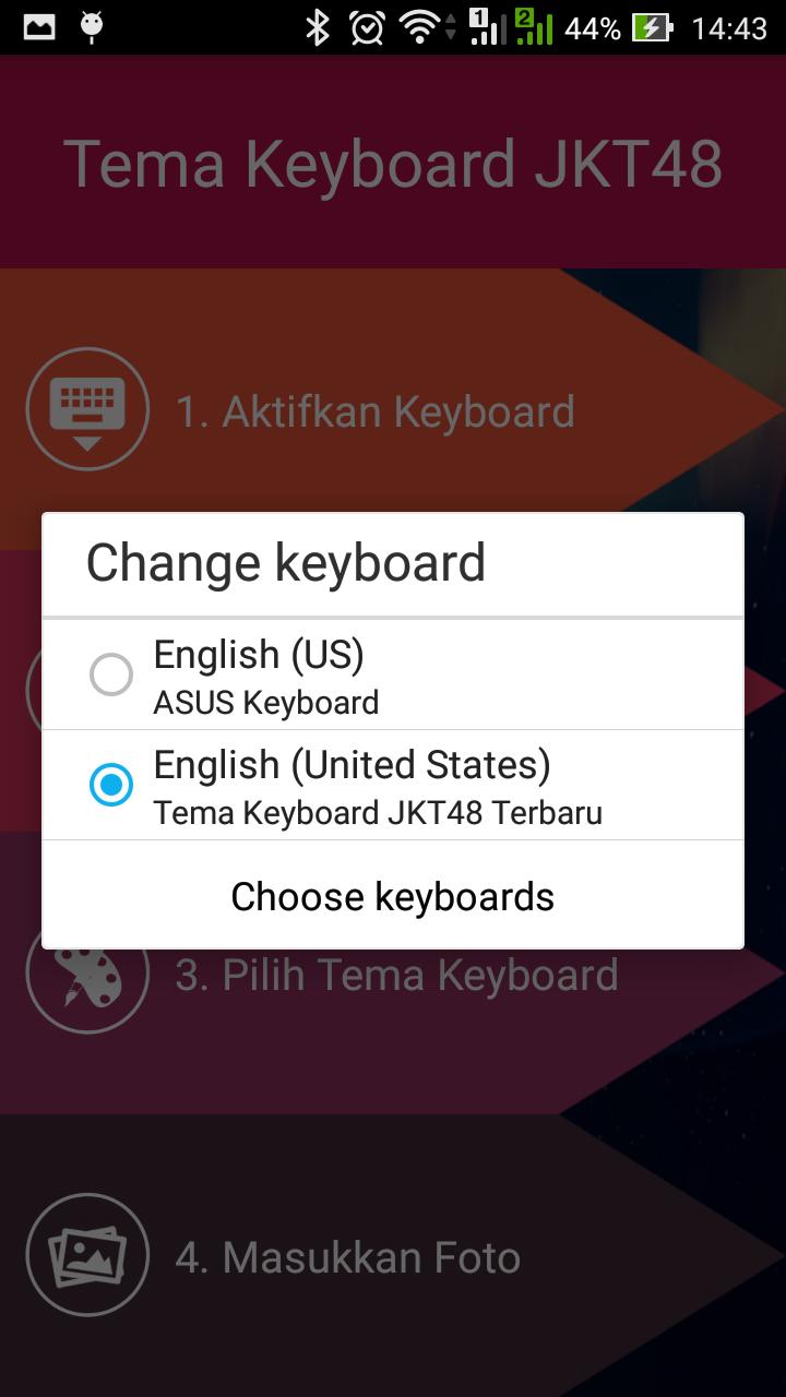 Tema Keyboard JKT48 Terbaru