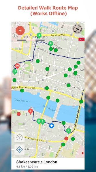 Montreal Map and Walks