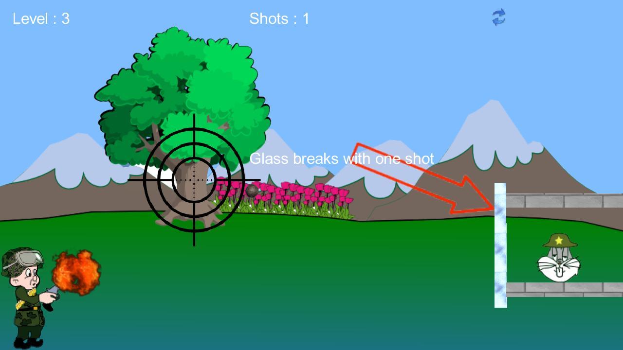 bugs bunny shooting