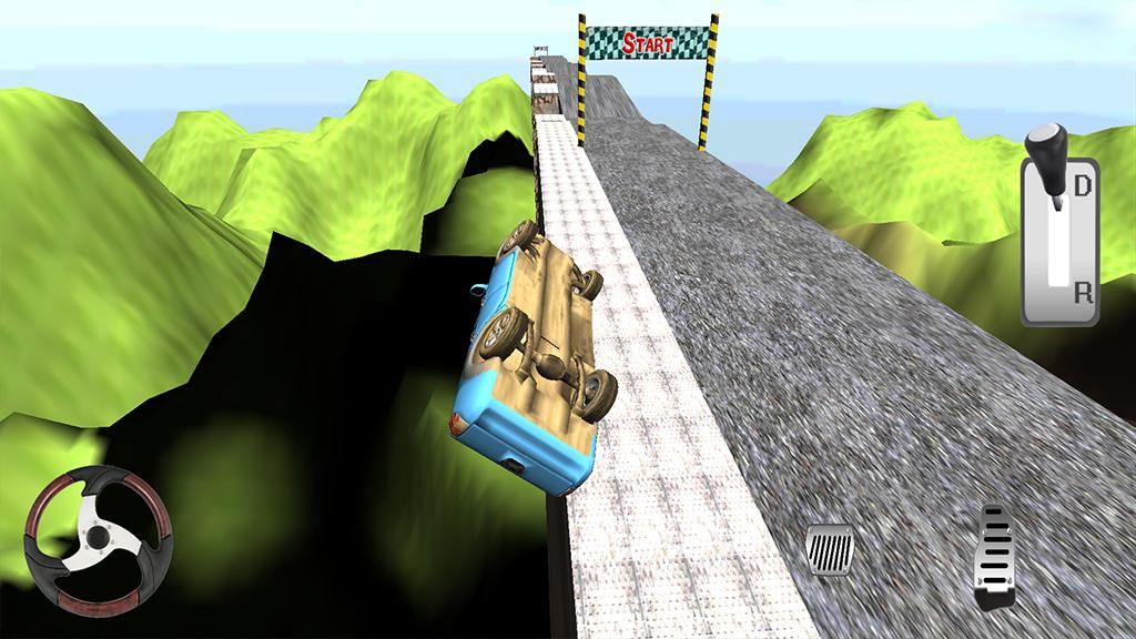 Hill Slot Car Racing 4x4 3d