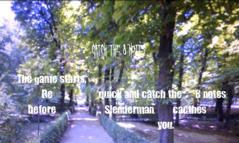 Slenderman Augmented Reality