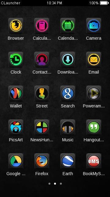 Dark Texture Theme