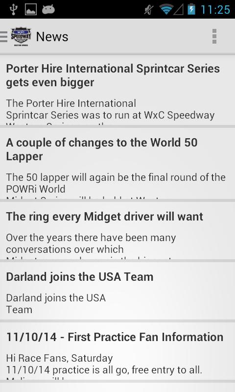 WXC Speedway