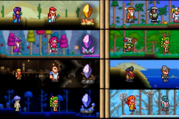 Quelles sont les introductions à Terraria préférée de Terraria NPC