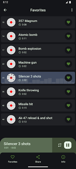 Weapon and Gun sounds