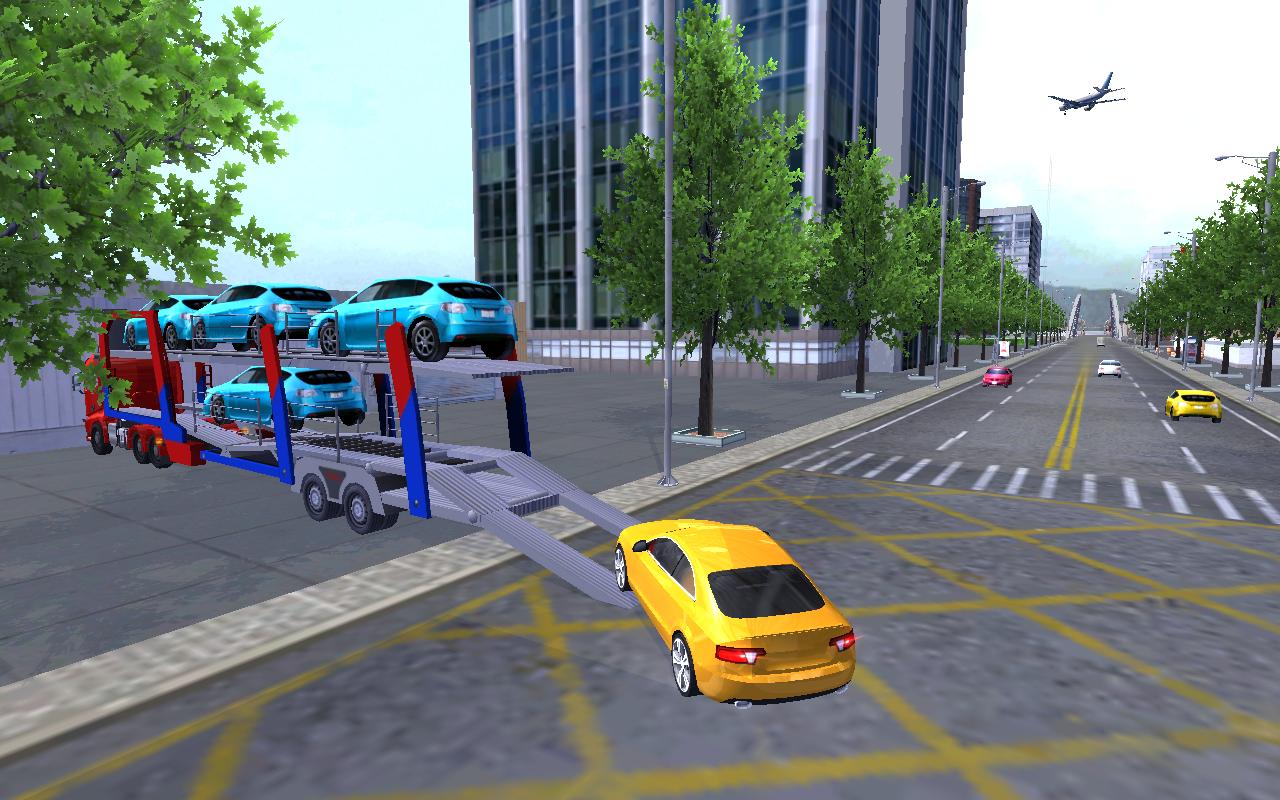 Car Transport Plane Pilot SIM