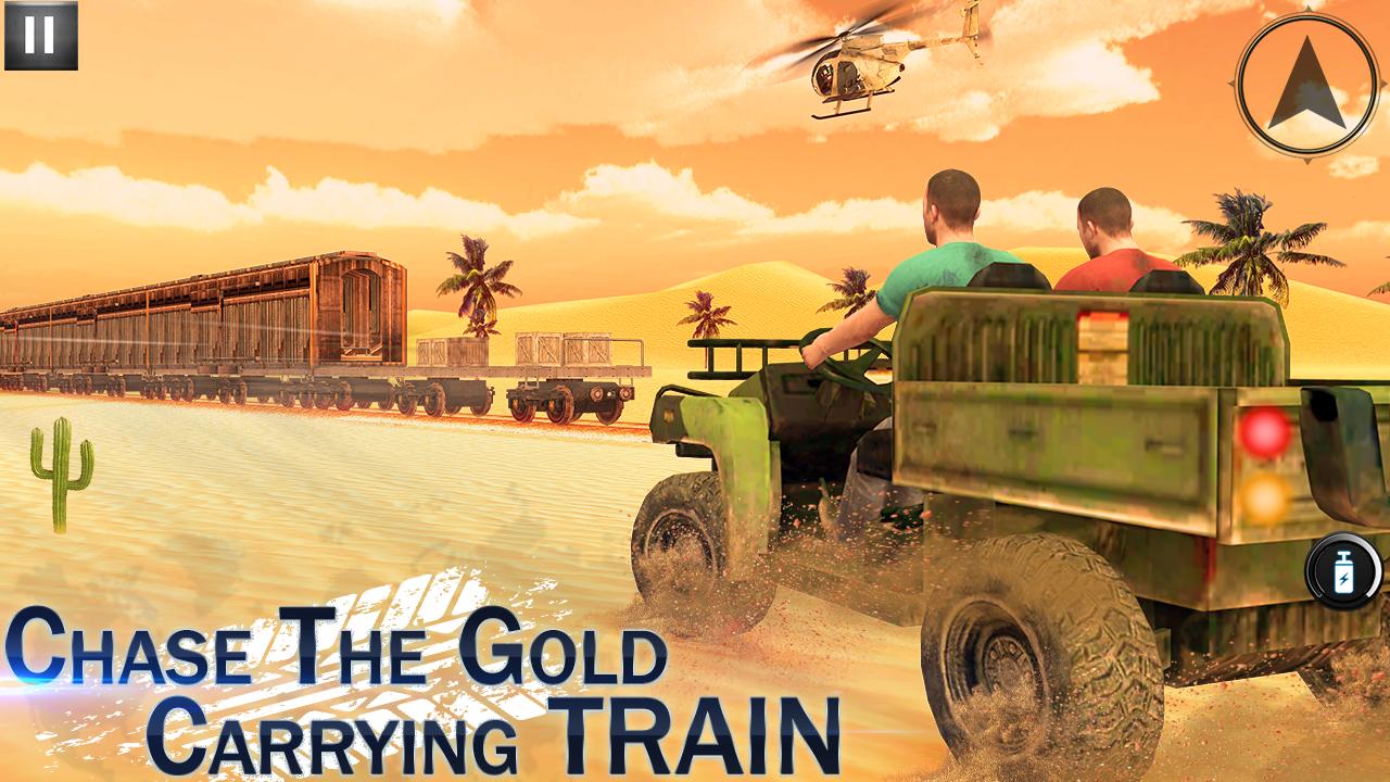 Train shooting game Train Robbery train shooter 3D