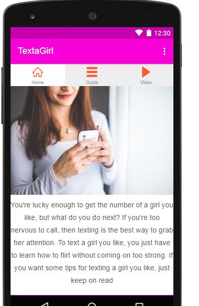 HOW TO TEXT A GIRL