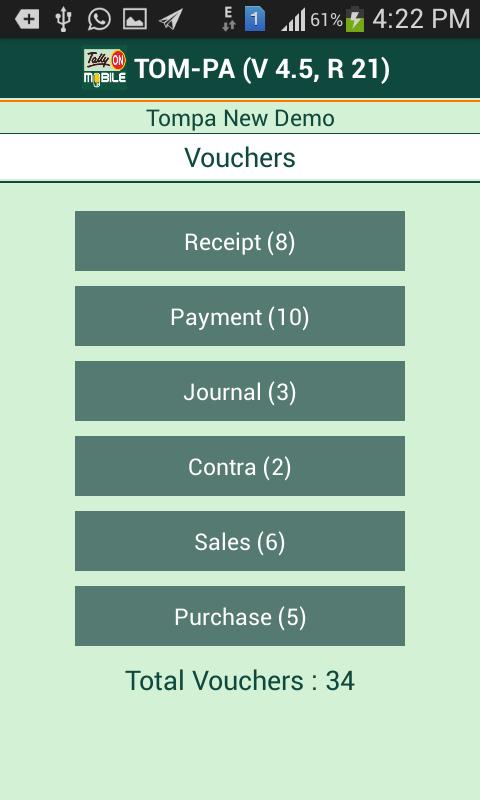 Tally On Mobile [TOM-PA 4.5]