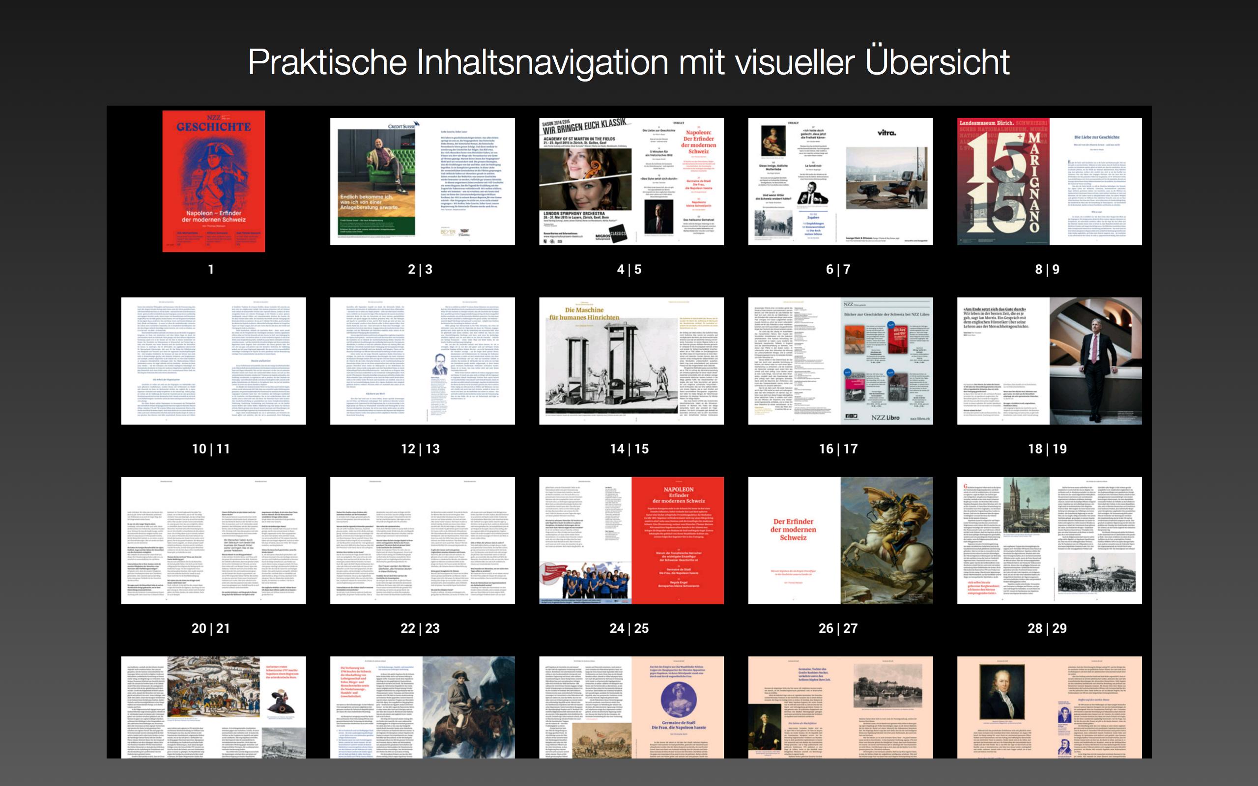 NZZ Geschichte
