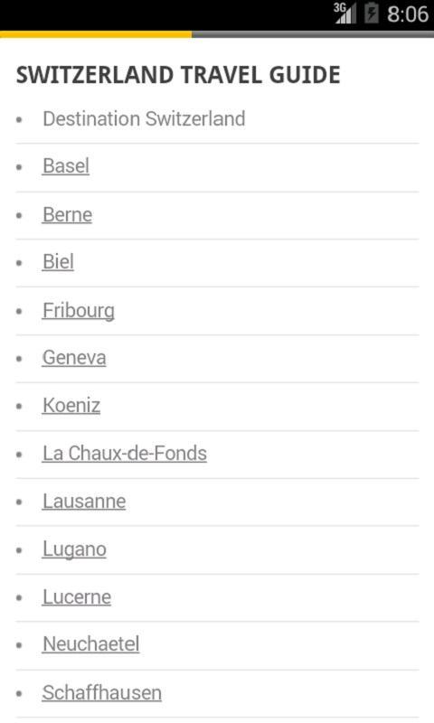 Switzerland Travel Guide