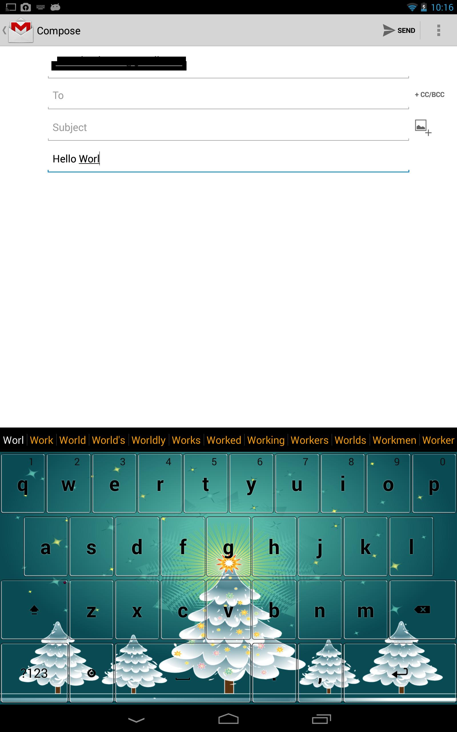 Christmas Keyboard