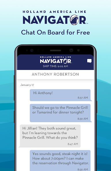 Holland America Line Navigator