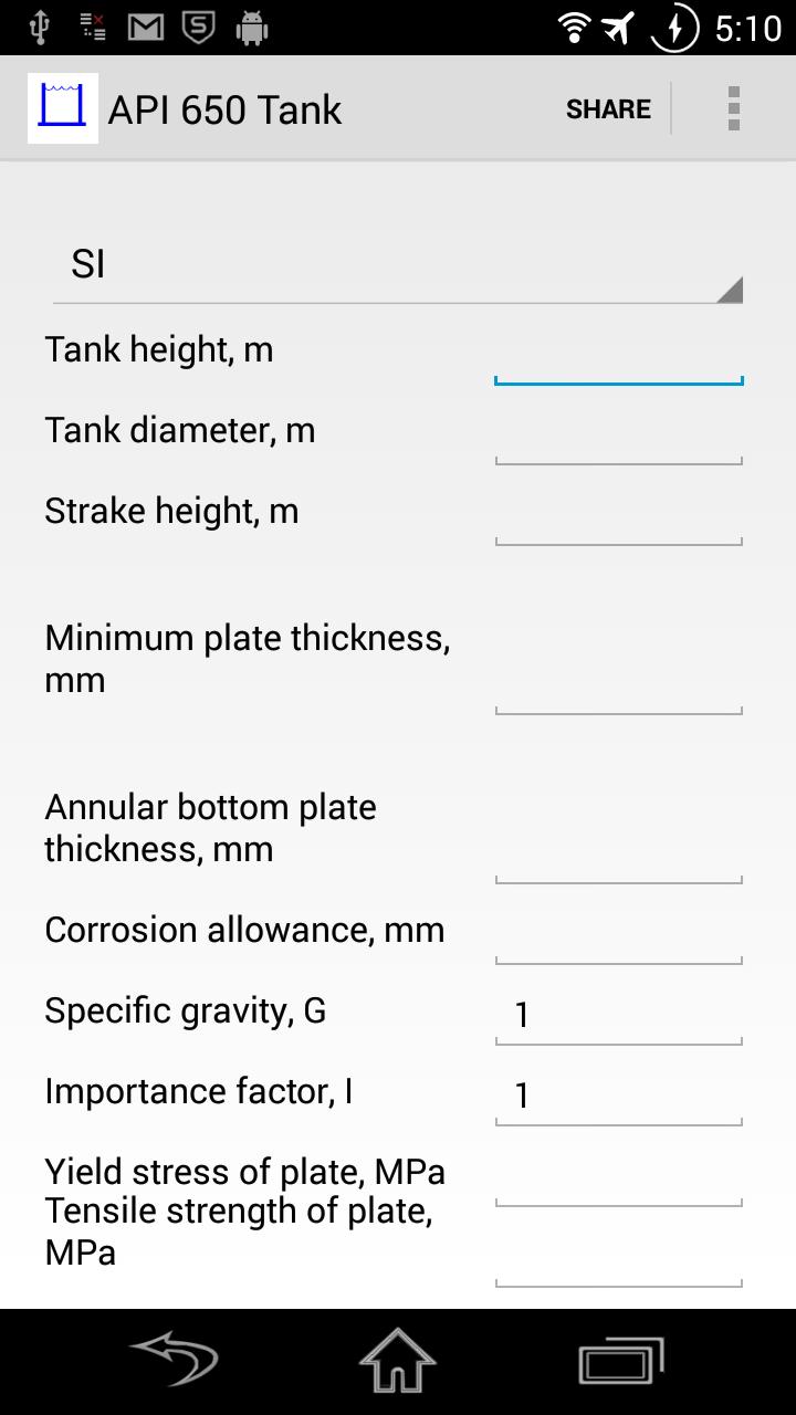 API 650 Tank Design